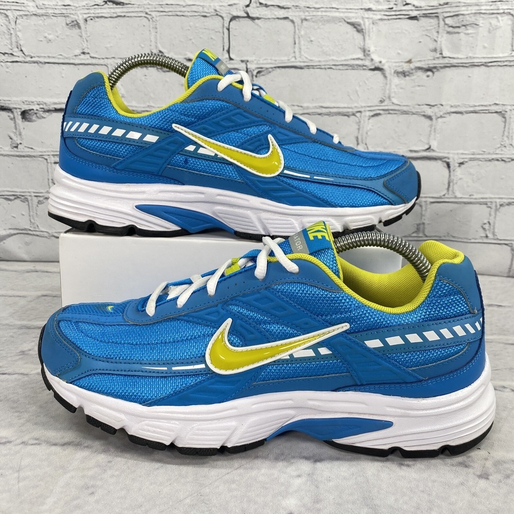 Nike Initiator Women's Size‎ 9.5 Running Shoes 394053-481 Blue Glow High Voltage
